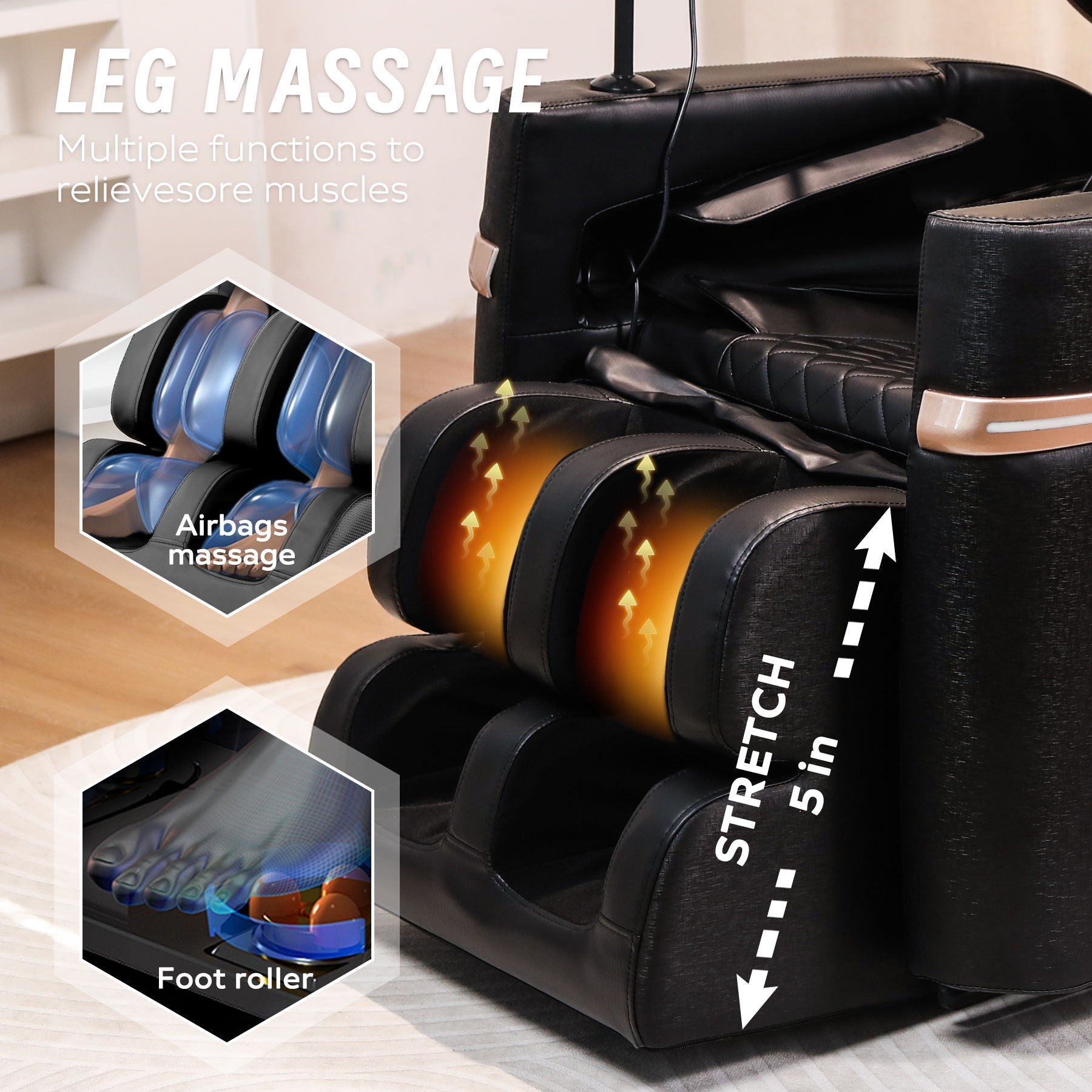 The Monarch Recovery — Zero Gravity Full-Body Massage Chair