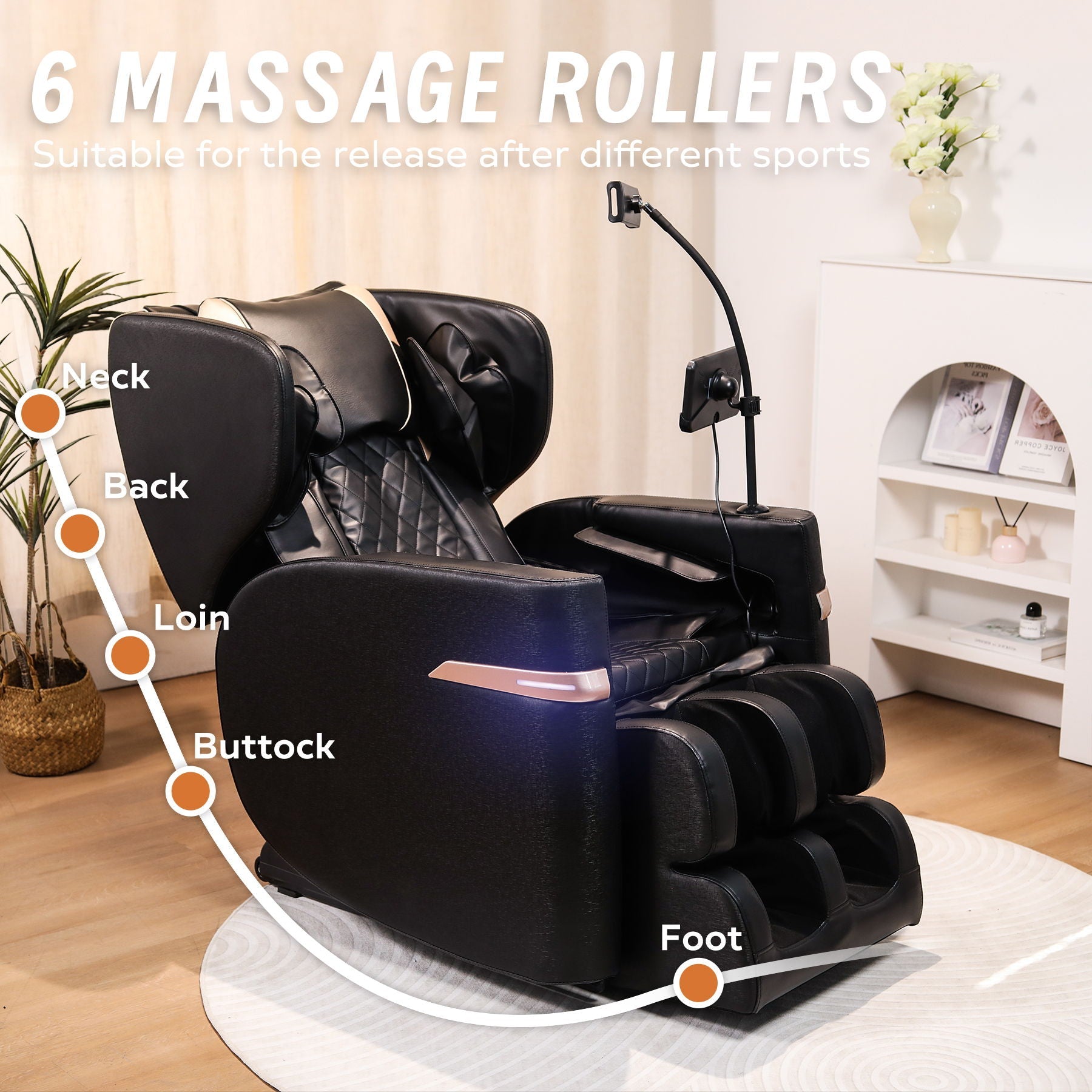The Monarch Recovery — Zero Gravity Full-Body Massage Chair
