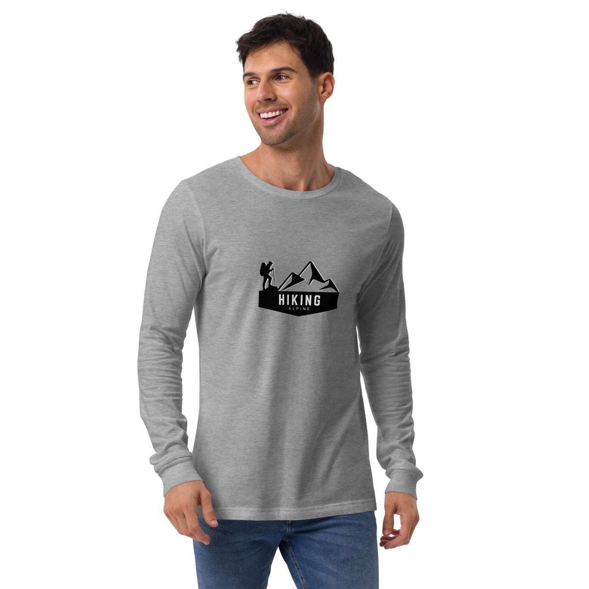 Hiking Alpine Unisex Long Sleeve Tee