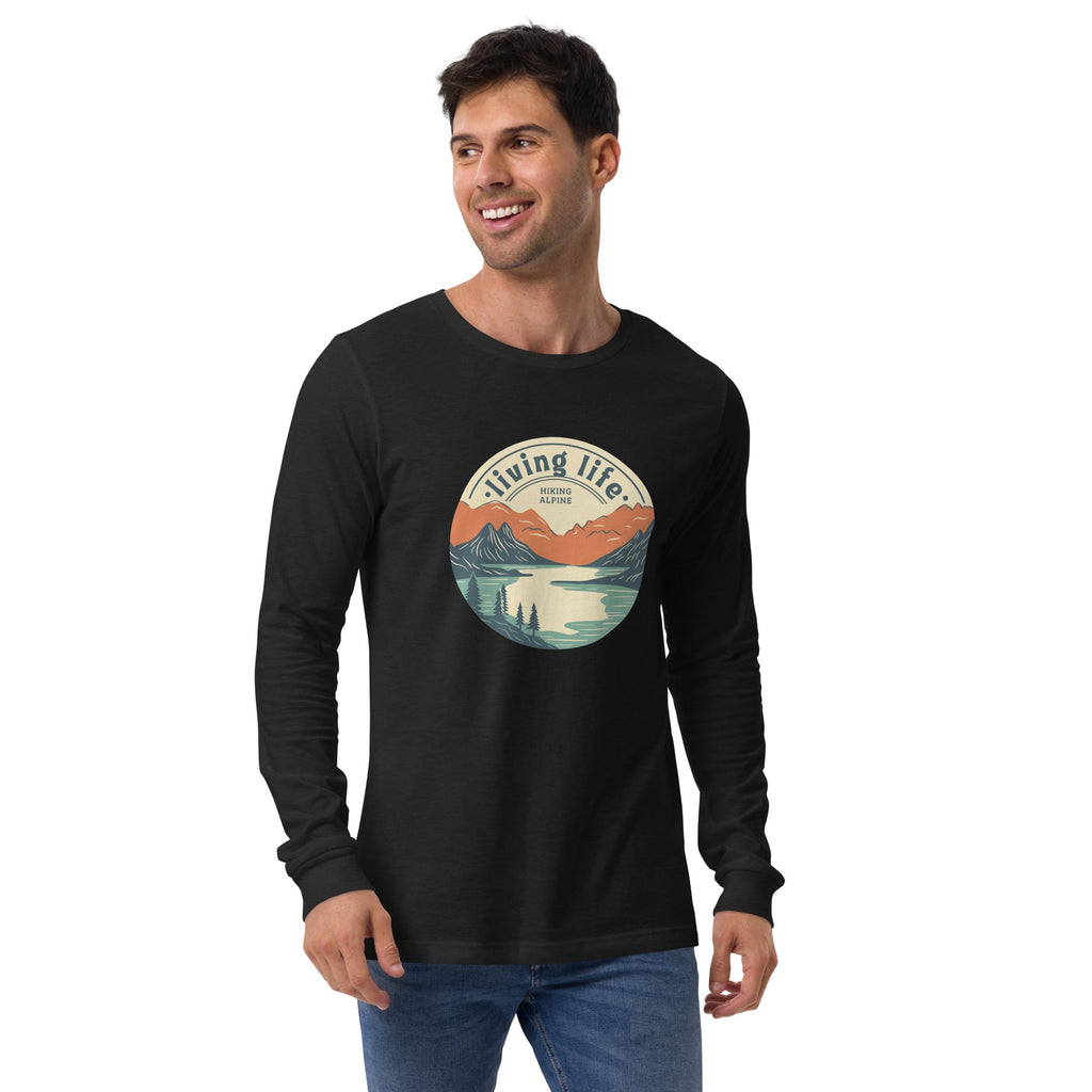 Hiking Alpine Outdoors Unisex Long Sleeve Tee
