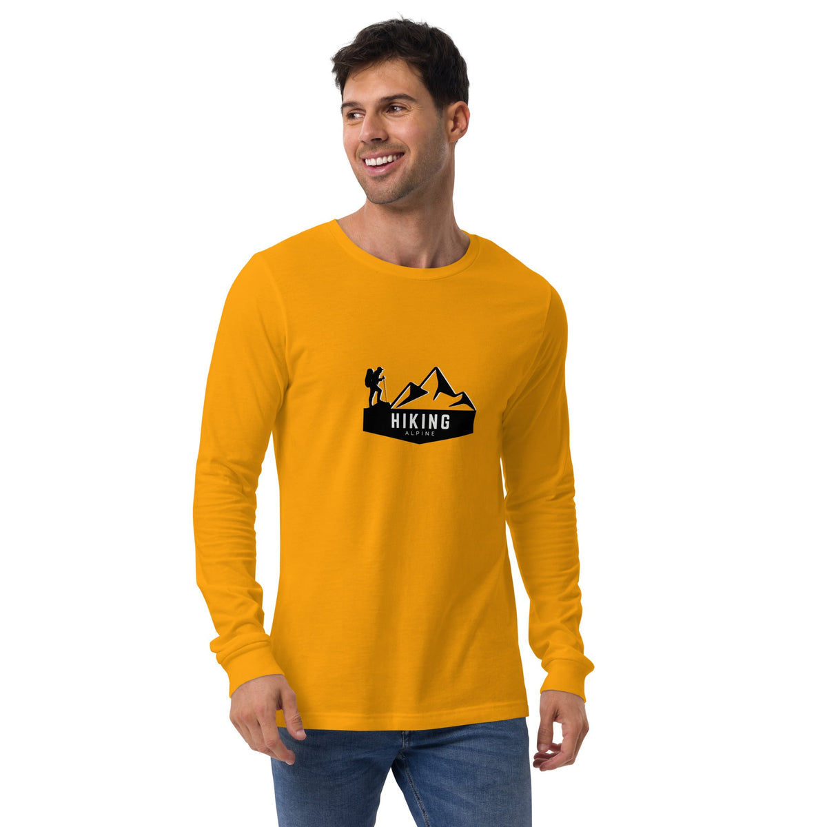 Hiking Alpine Unisex Long Sleeve Tee