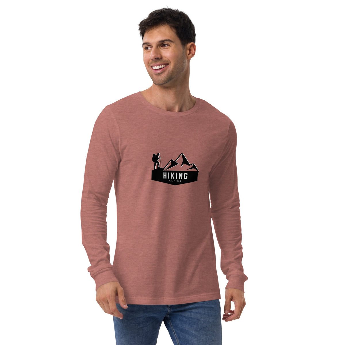 Hiking Alpine Unisex Long Sleeve Tee