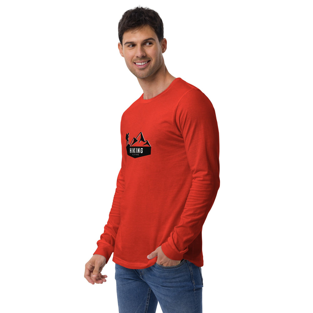 Hiking Alpine Unisex Long Sleeve Tee