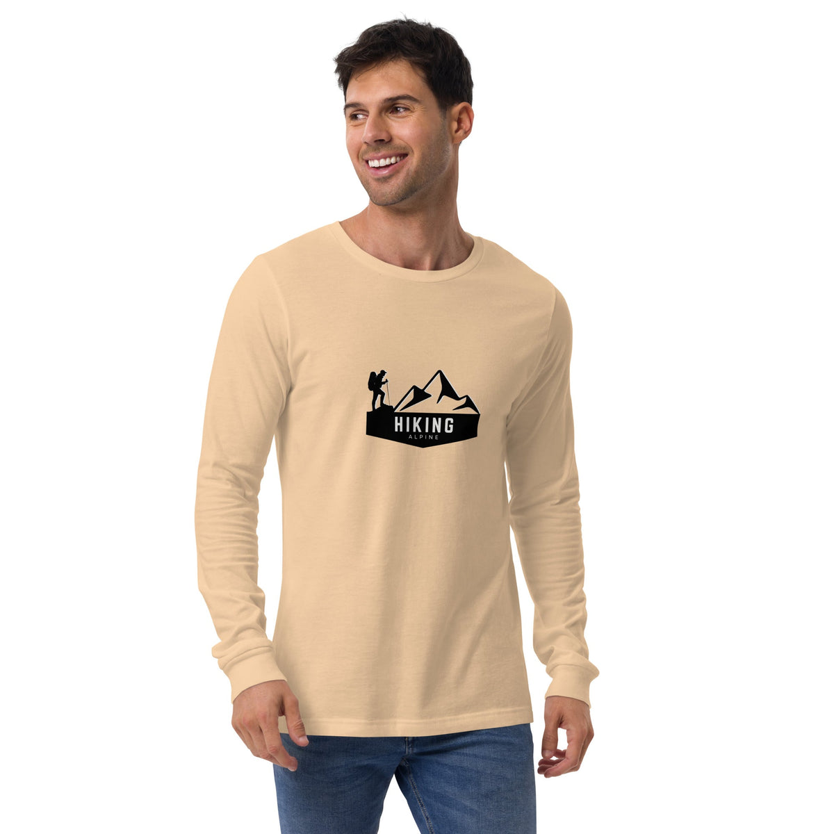 Hiking Alpine Unisex Long Sleeve Tee