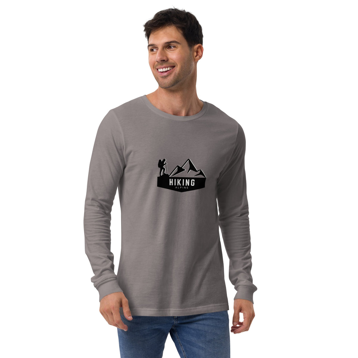 Hiking Alpine Unisex Long Sleeve Tee