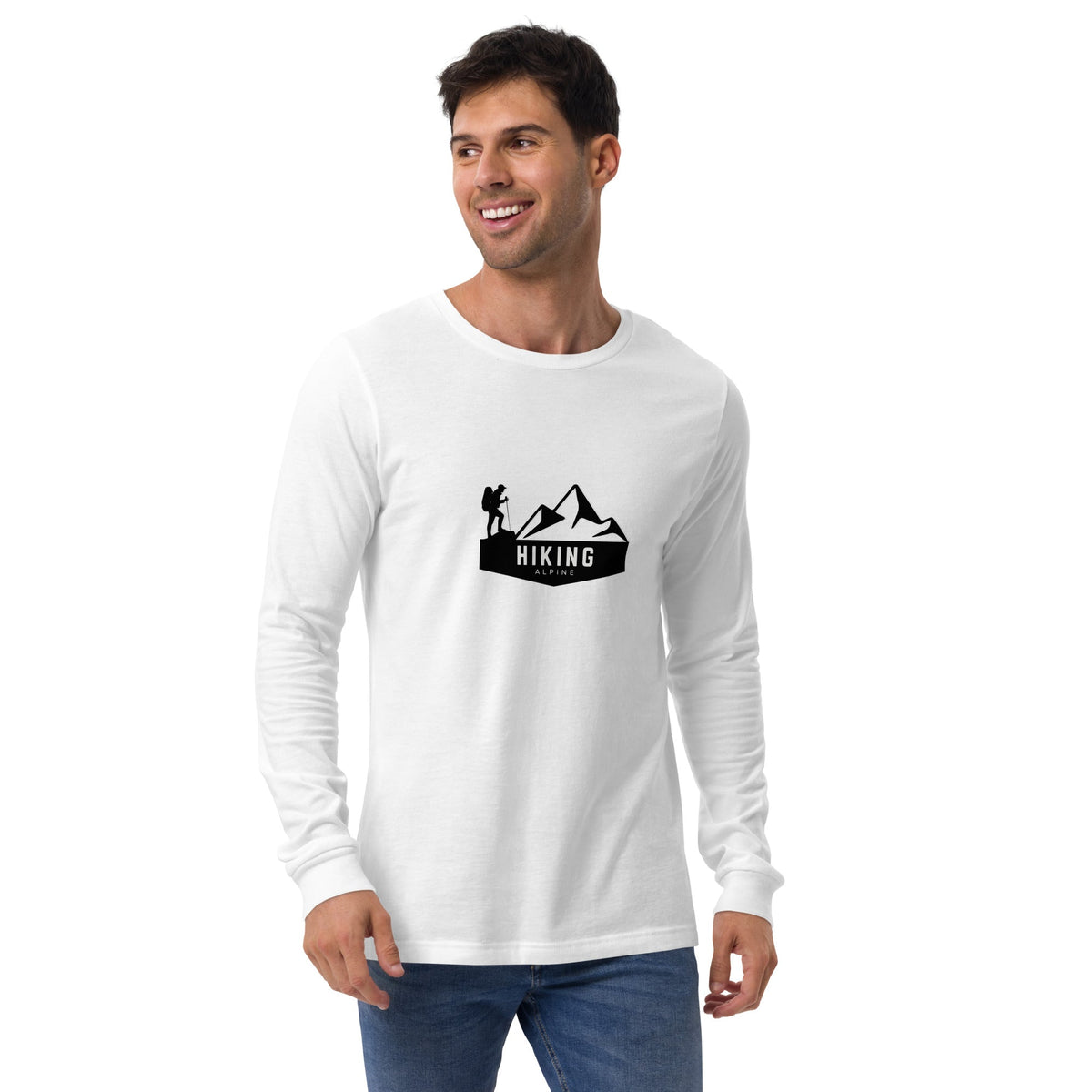 Hiking Alpine Unisex Long Sleeve Tee